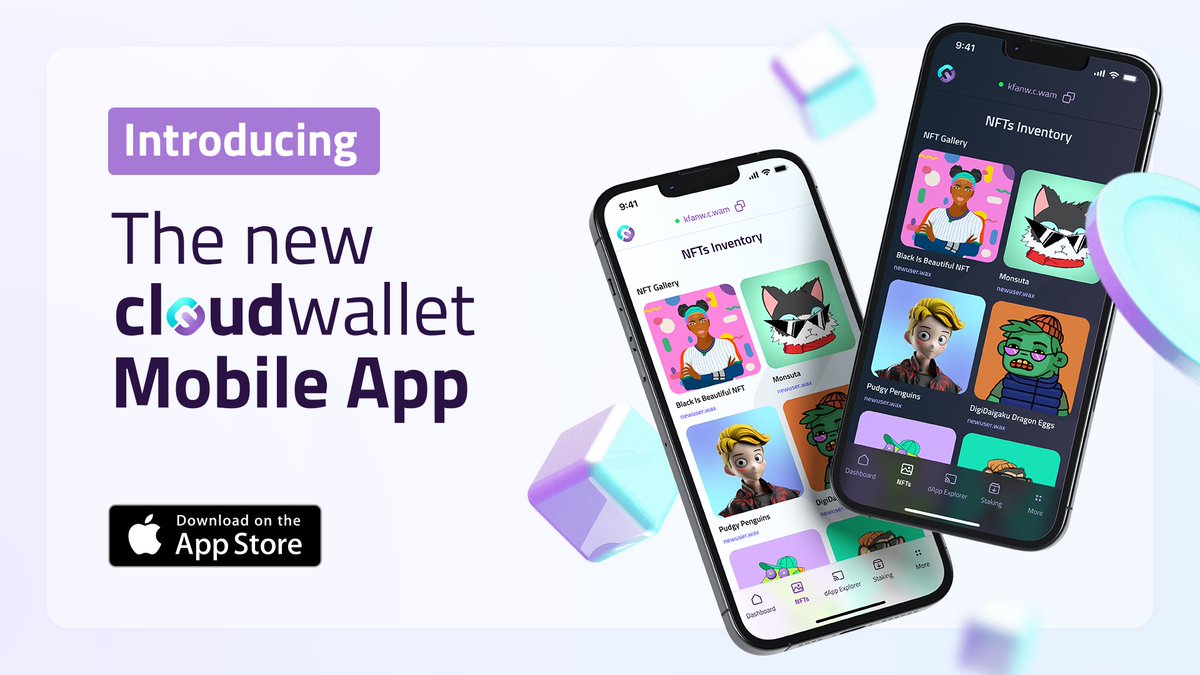 Aniyi1234's tweet image. @WAX_io BIG NEWS! Cloud Wallet is now mobile! 🌟 Stake rewards, explore dApps, bridge assets &amp;amp; more, all in your pocket! 🔓 $WAXP, Solana, Polygon &amp;amp; more! Read more: wax-io.medium.com/cloud-wallet-g…#WAX #CloudWallet #Mobile #Blockchain