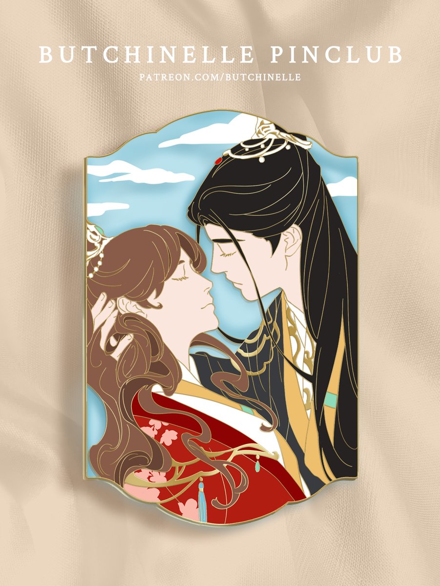 butchinelle's tweet image. ✨Pin of the month✨
The Disabled Tyrant's Beloved Pet Fish lovers ! I'm bringing them to you this month as a reward by popular demand. It will also be my first stained glass pin so I hope you'll like it 🐠
Join before May 31st to secure your spot for this design