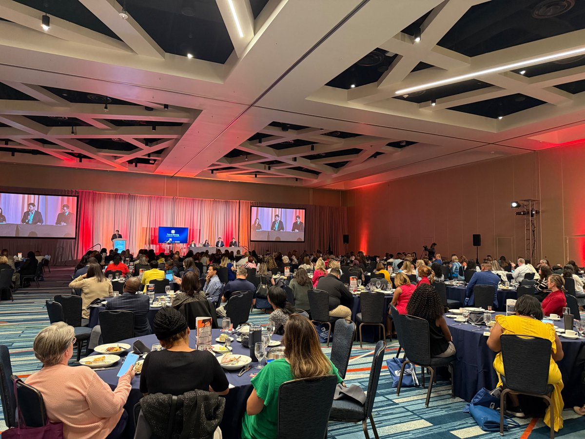 FLCollegeAccess's tweet photo. Today’s kickoff luncheon set the summit's tone. Our speakers shared powerful messages on the value of education, the impact on communities, and how we can all keep the conversation going.
Thanks to our sponsor, Florida Prepaid College Foundation.
#FCAN2025 #TalentStrongFL https://t.co/Qt2y8a5jDF