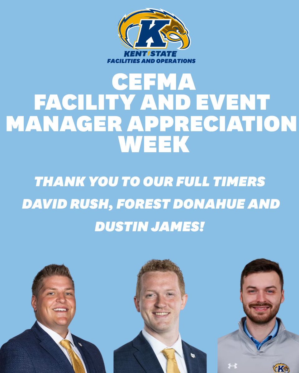 Happy CEFMA Facility and Event Managers Appreciation Week to those who celebrate!