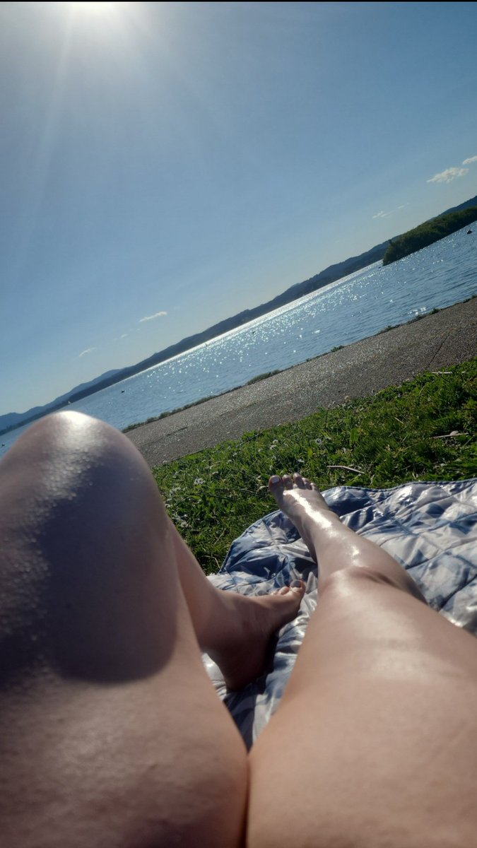 Glistening in the sun while My devoted little playthings toil away for My pleasure… Every drop of their sweat makes My skin glow brighter.