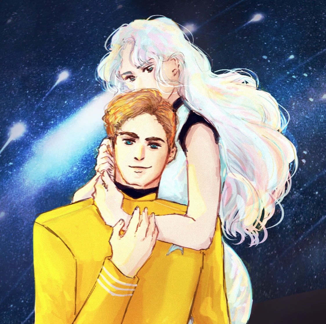 kataly0911's tweet photo. the Lady and her beloved Captain ✨
USS Enterprise x James T. Kirk
#startrek #kelvinverse #startrekaos #jimterprise #jimkirk #ussenterprise https://t.co/bgsthLsFjB