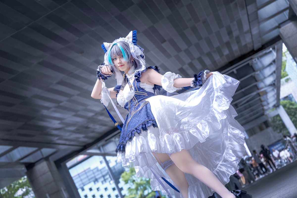 nkk802667553356's tweet photo. 柴郡 🐱#blhx #碧蓝航线 #azurlanecosplay #AzurLane https://t.co/ro4f579it9