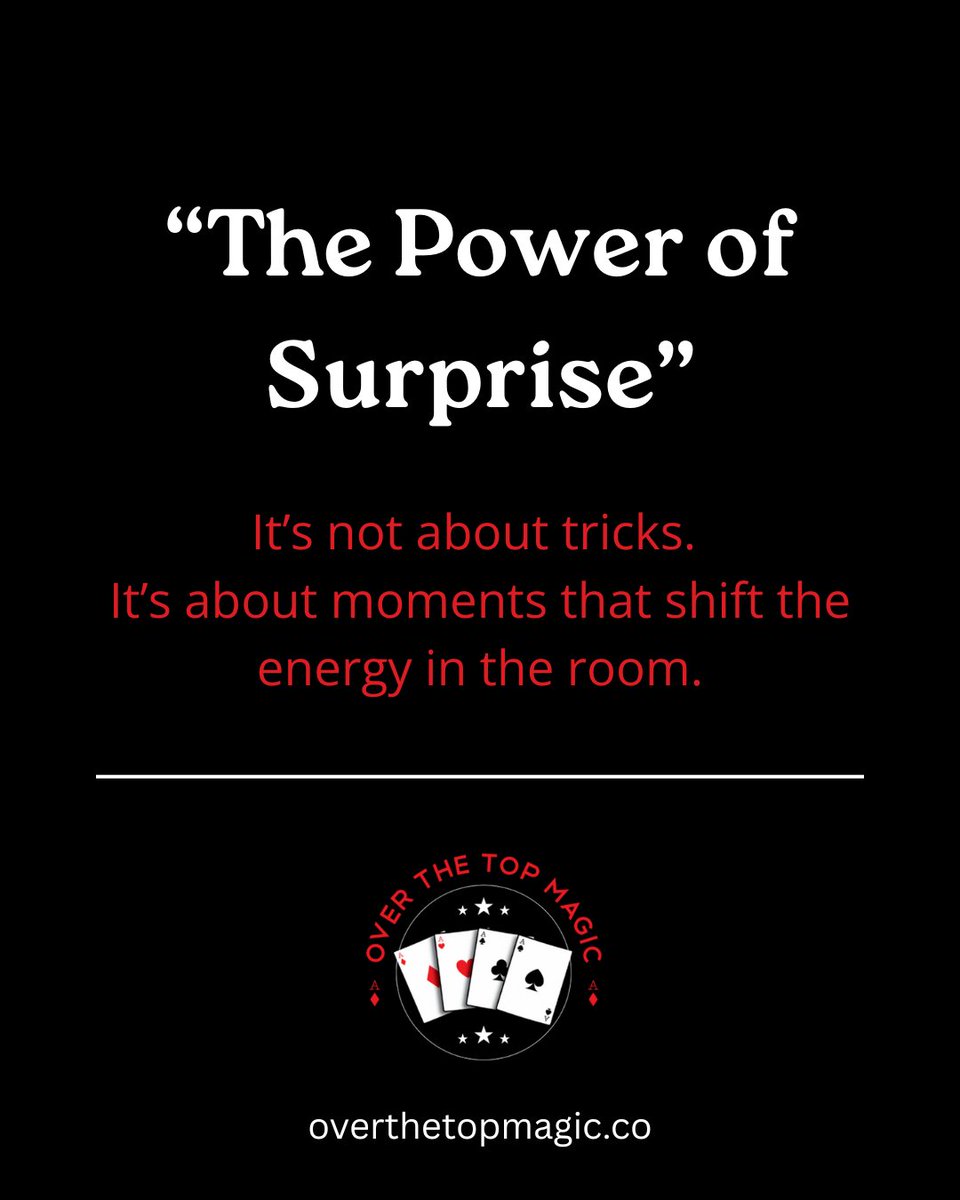 Surprise isn’t just a gimmick. It’s a shift.
In the middle of team burnout, silence, or disconnection—magic cuts through the noise.
It’s not about tricks. It’s about energy.
#CorporateCulture #LeadershipMatters #PhoenixEvents #OverTheTopMagic
