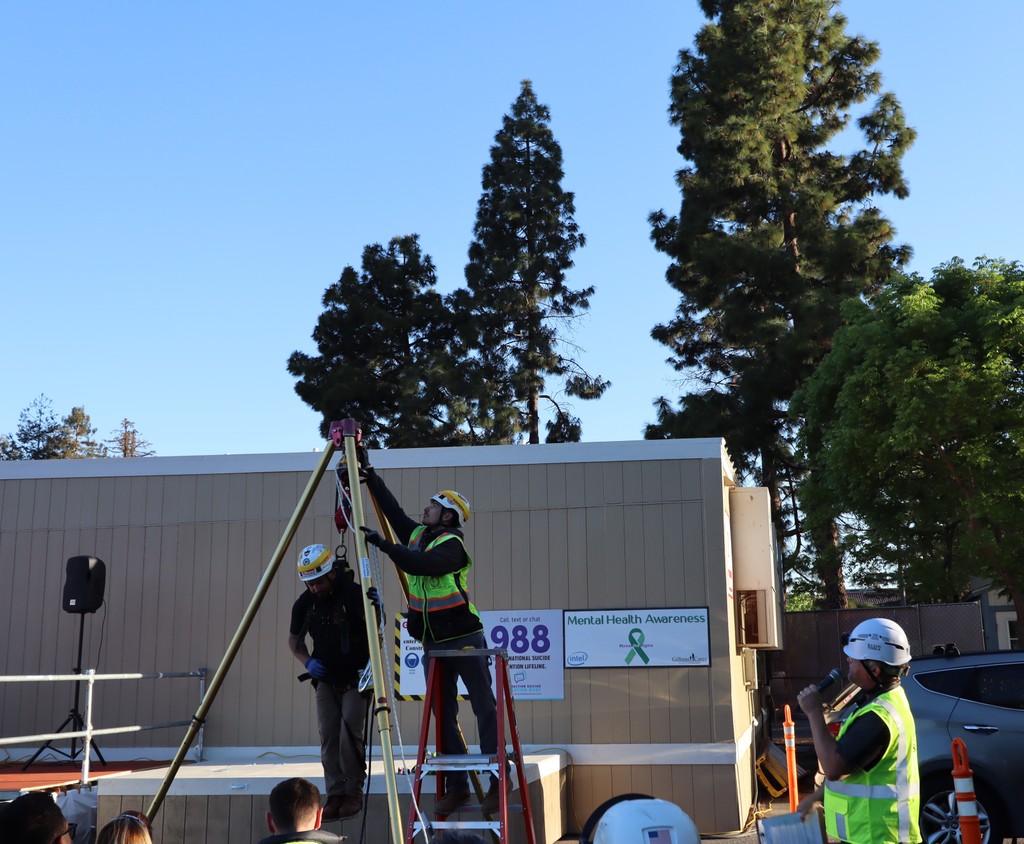 thermacorp's tweet photo. Happy #ConstructionSafetyWeek! 🦺 We kicked off with a great breakfast with Gilbane at a leading semiconductor facility, followed by an insightful fall protection talk from Enviro Safetech. At Therma, safety is not just a priority—it’s a core value that drives everything we do! https://t.co/czFwZMyg7S