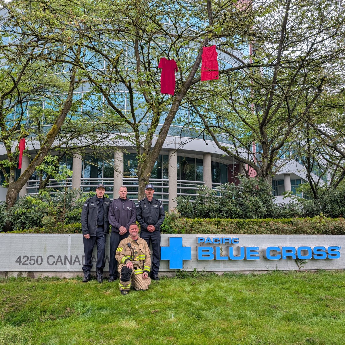 Pacific Blue Cross (@pacbluecross) on Twitter photo Today we mark the 15th anniversary of #RedDressDay to acknowledge and honour the lives of missing and murdered Indigenous women, girls and 2SLGBTQIA+ people.
Learn more: mmiwg-ffada.ca/final-report
We’d like to thank <a href="/BurnabyFireDept/">Burnaby Fire</a> for their support with our red dress installation. Today we mark the 15th anniversary of #RedDressDay to acknowledge and honour the lives of missing and murdered Indigenous women, girls and 2SLGBTQIA+ people.
Learn more: mmiwg-ffada.ca/final-report
We’d like to thank <a href="/BurnabyFireDept/">Burnaby Fire</a> for their support with our red dress installation.