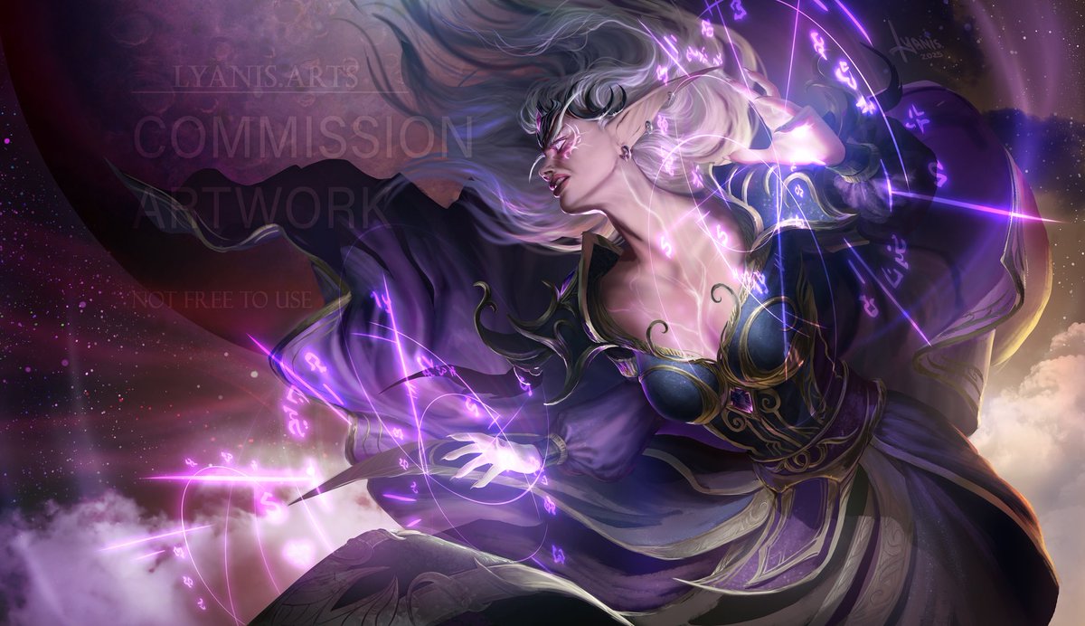 Kali'dreth Duskspire

 for <a href="/V3M0D/">Ori</a> 

#Warcraft #ArtistOnX  #NightElf