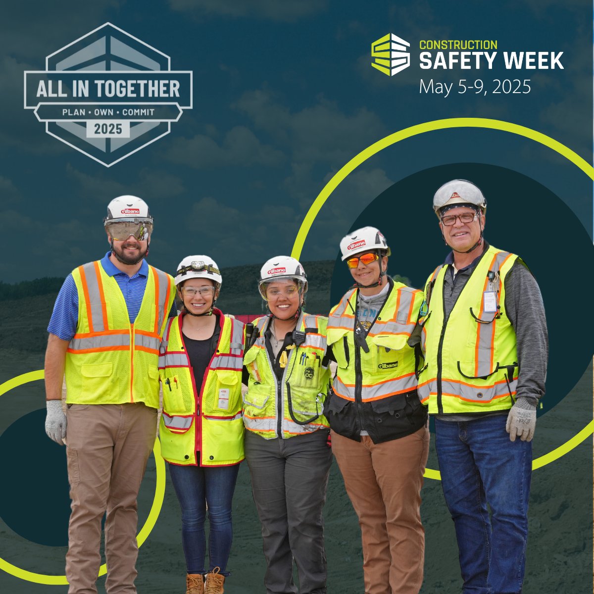 Gilbane Building Co (@gilbanebuilding) on Twitter photo This @safetyweek_2025, we celebrate our commitment to safety with the theme “All in Together: Plan. Own. Commit.” Check out our latest blog, on today's daily topic: "plan with precision." gilbaneco.com/blog/all-in-to…
#GilbaneInk #ConstructionSafetyWeek #GilbaneCares This @safetyweek_2025, we celebrate our commitment to safety with the theme “All in Together: Plan. Own. Commit.” Check out our latest blog, on today's daily topic: "plan with precision." gilbaneco.com/blog/all-in-to…
#GilbaneInk #ConstructionSafetyWeek #GilbaneCares