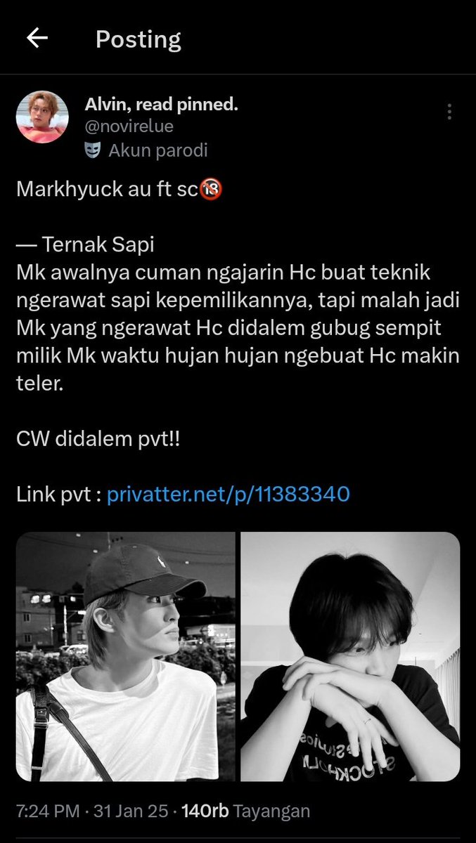rikuganteng's tweet photo. @novirelue MAW MAW MAW https://t.co/fAMjl8V97z