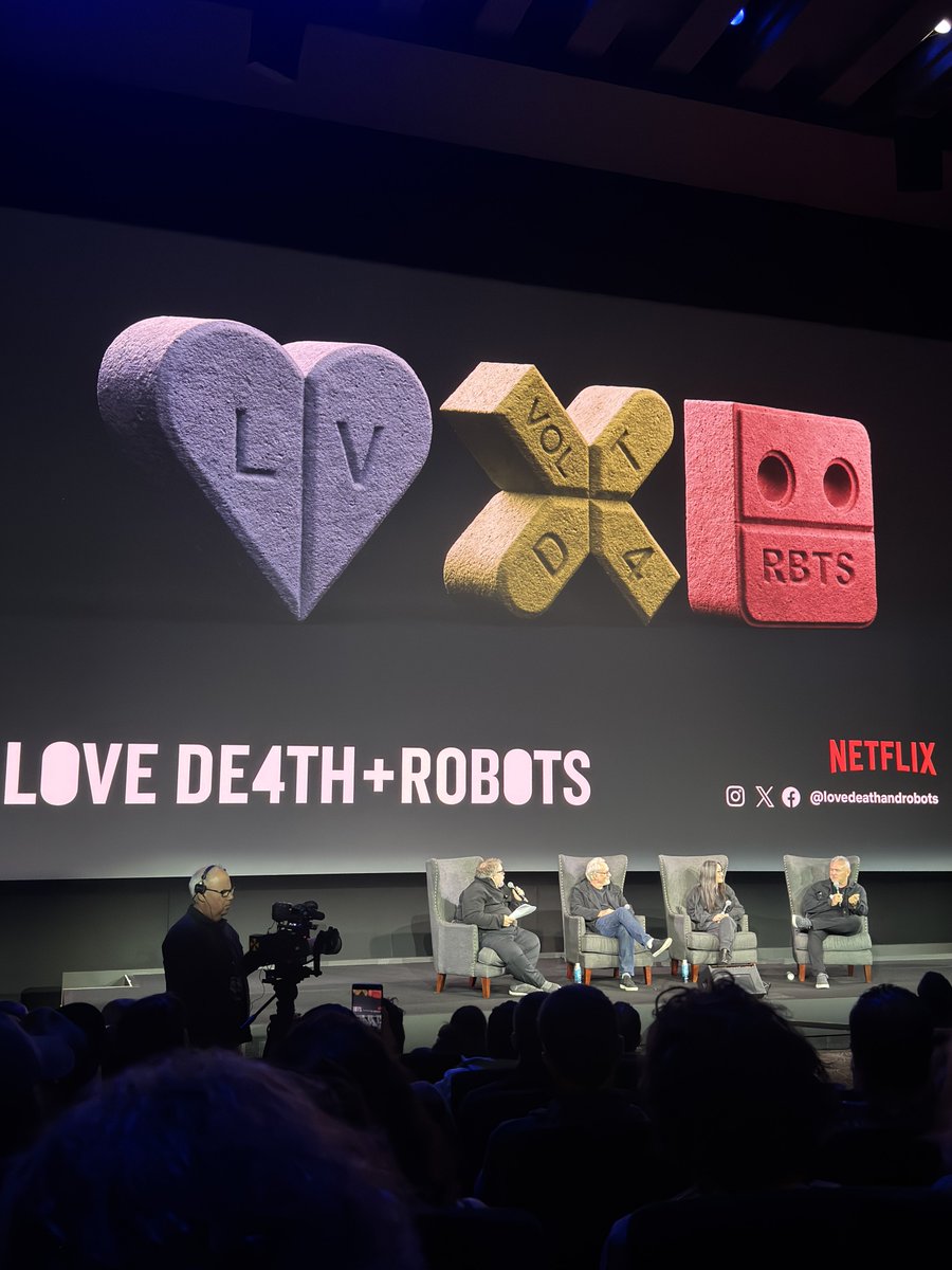 RHYDIZEL's tweet image. Love, Death &amp;amp; Robots - Volume 4 premiere. #lovedeathrobots