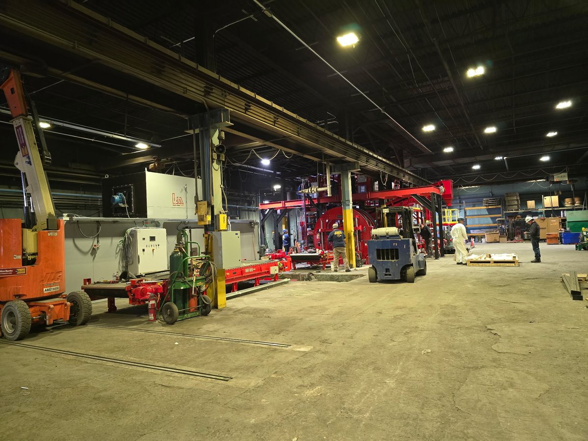 SintoAmerica's tweet image. 𝐄𝐱𝐜𝐢𝐭𝐢𝐧𝐠 𝐩𝐫𝐨𝐠𝐫𝐞𝐬𝐬 𝐚𝐭 𝐖𝐨𝐥𝐥𝐚𝐬𝐭𝐨𝐧 𝐀𝐥𝐥𝐨𝐲𝐬! Tinker Omega Sinto equipment install is underway for a complete Size 4 #foundry in MA, incl. TOM-550 Mixer, Fast Loop, Reclamation &amp;amp; more.

🔗sintoamerica.com/tinker-omega-s…
#NoBake #Metalcasting #Manufacturing