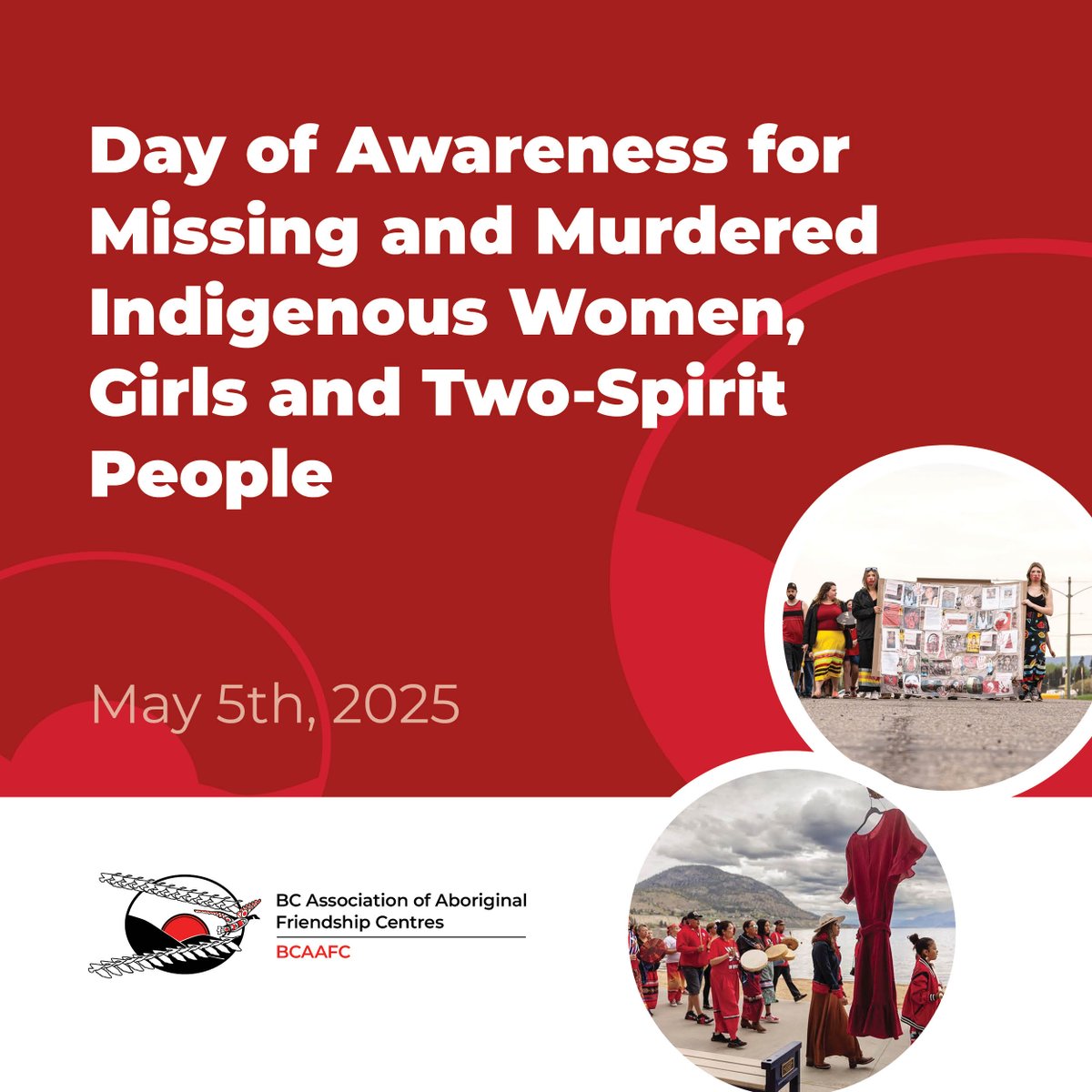 Today is Red Dress Day, the day of Awareness for MMIWG2S. Our thoughts are with those we have lost and everyone impacted.

Here are a list of supports if you need them: fnha.ca/what-we-do/men…