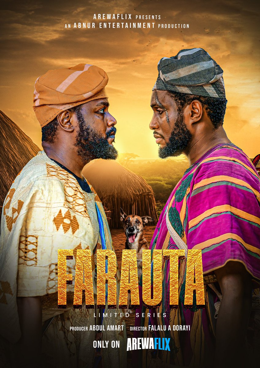 Clash of the titans! Farauta!! A tale of love and war. An  Arewaflix original Movie, From the stable of Abnur Entertainment!!

Shooting begins in August! 
In sha Allah. 
Stay tuned!