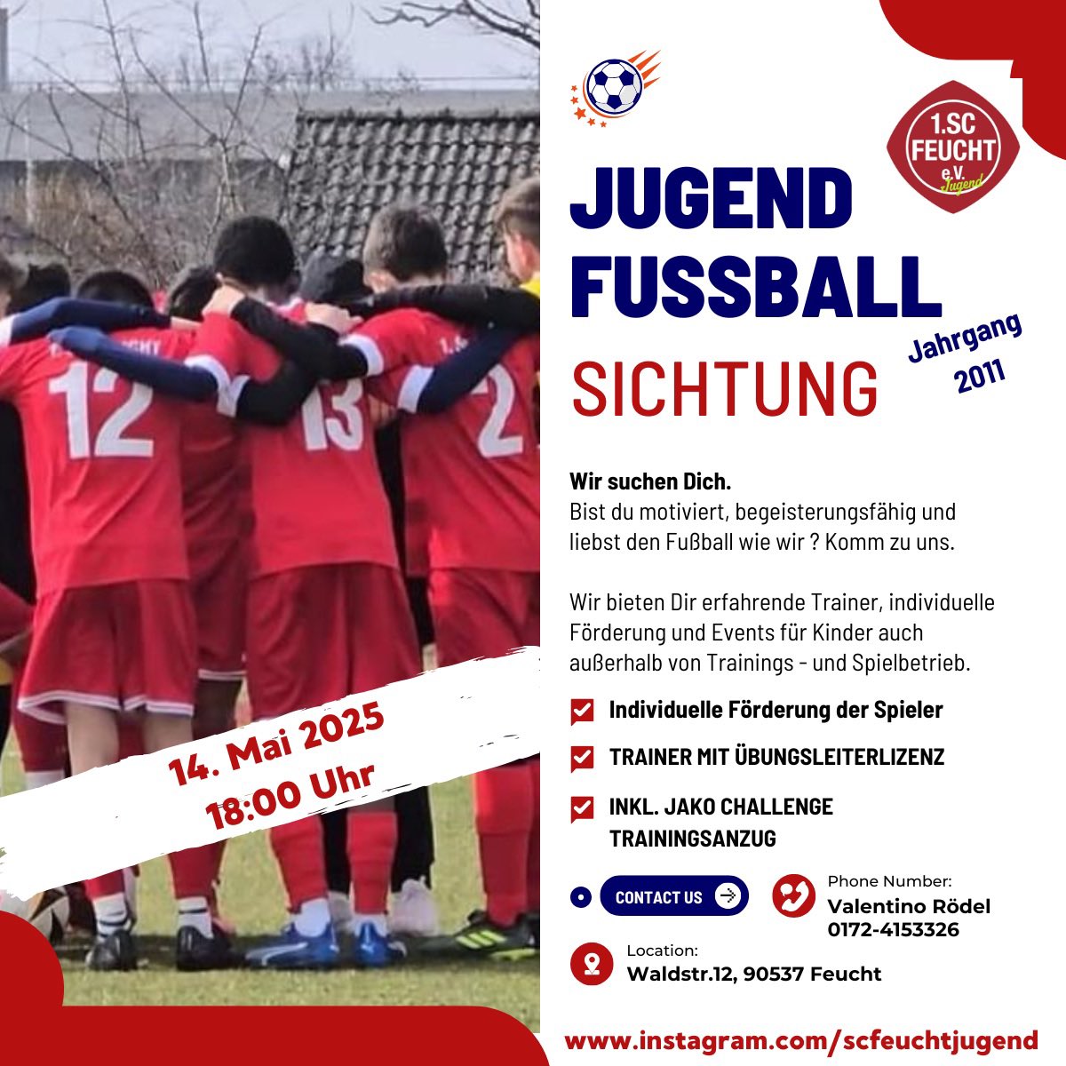 Sichtung für Jahrgang 2011.
#fussball #jugendfussball