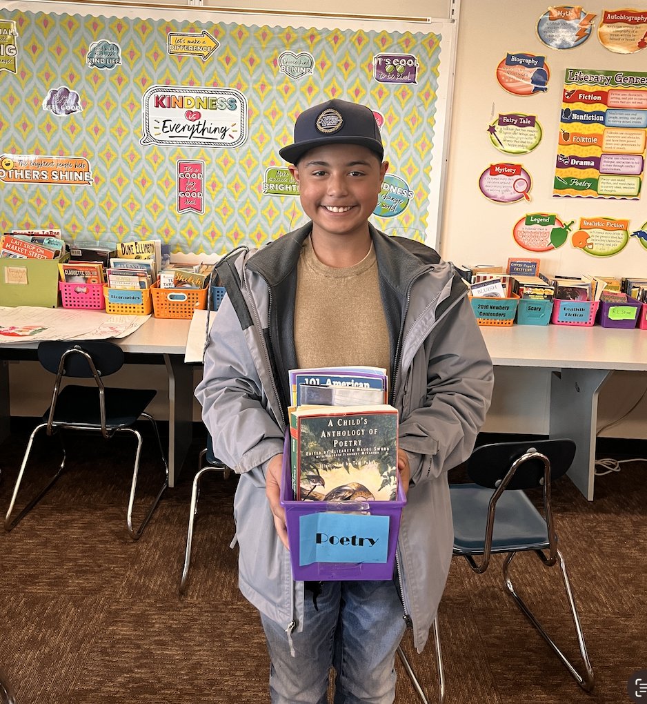 Another 6th grader has read 40 books this school year! #Proud2bMIS