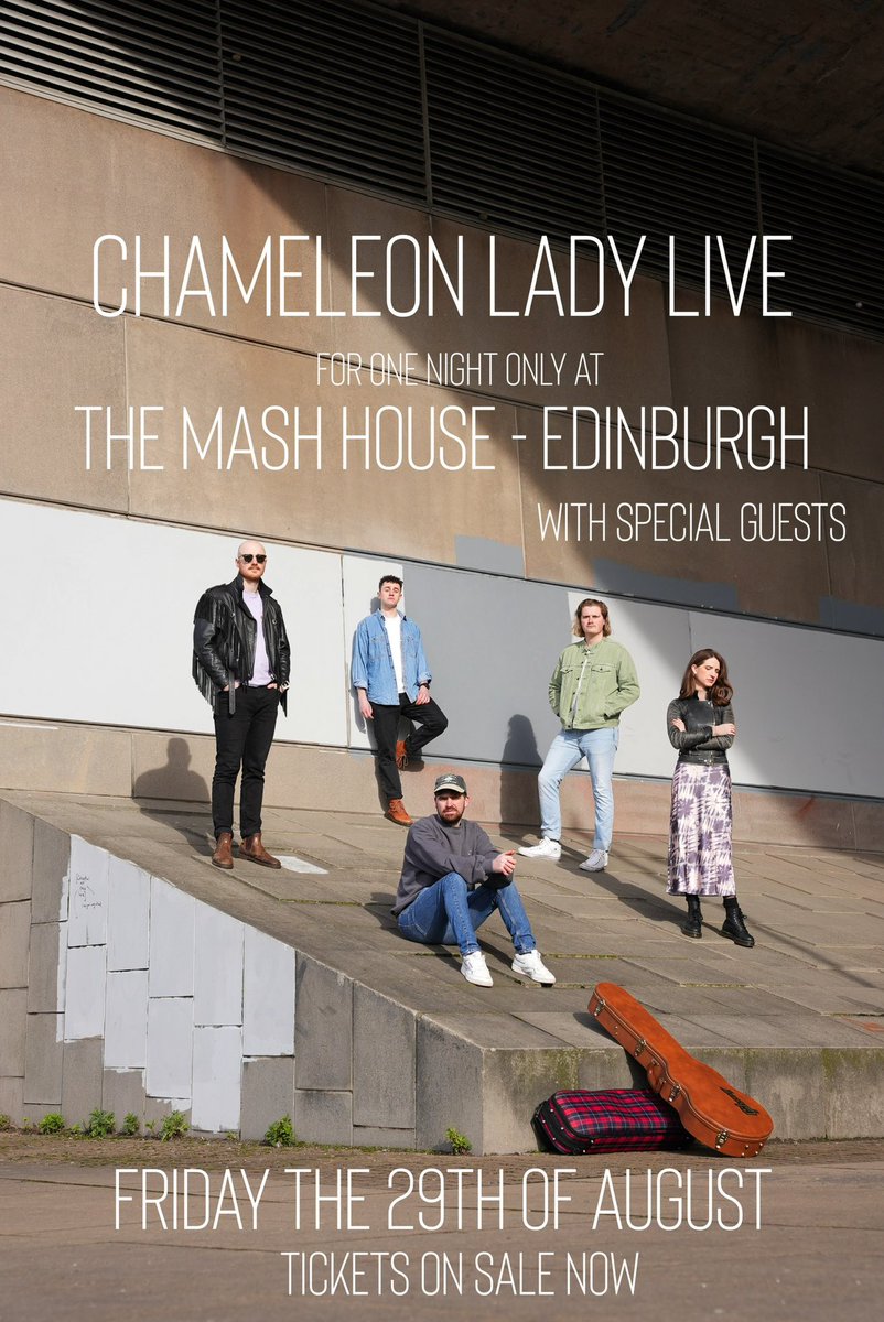 ChameleonLady51's tweet photo. Chameleon Lady Live “For One Night Only” with some VERY special guests (TBA) 🎉🥂 TICKETS NOW ON SALE! Link in bio https://t.co/4CqIewzfC8
