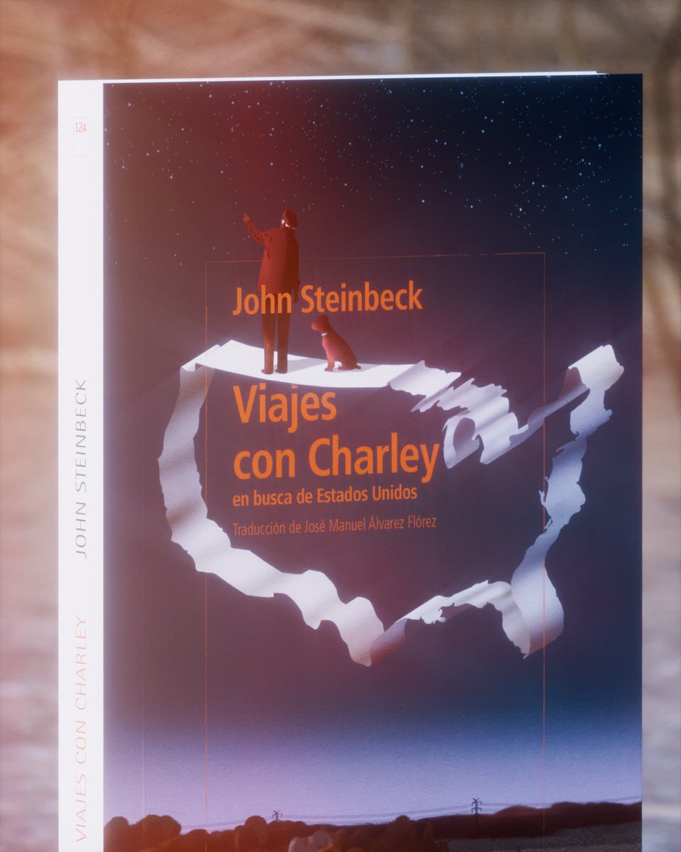 Nordica_Libros's tweet photo. Hemos creado la Biblioteca John Steinbeck para que podáis disfrutar de nuevo de la obra de uno de los grandes autores del siglo XX.

La primera que publicamos es «Viajes con Charley», un maravilloso libro de viajes con su perro en su furgoneta Rocinante.

#JohnSteinbeck 
#USA https://t.co/NEGKgD3r5O