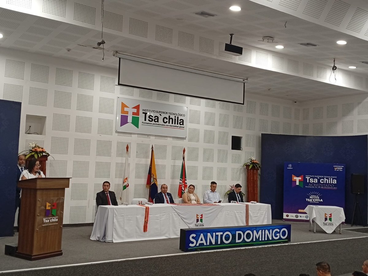 En el marco del evento Carmita Álvarez expresó: "En un mundo en constante transformación, la educación técnica y tecnológica permite adaptarse a los avances en automatización,digitalización e inteligencia artificial,así como también construye sociedades más justas y resilientes."