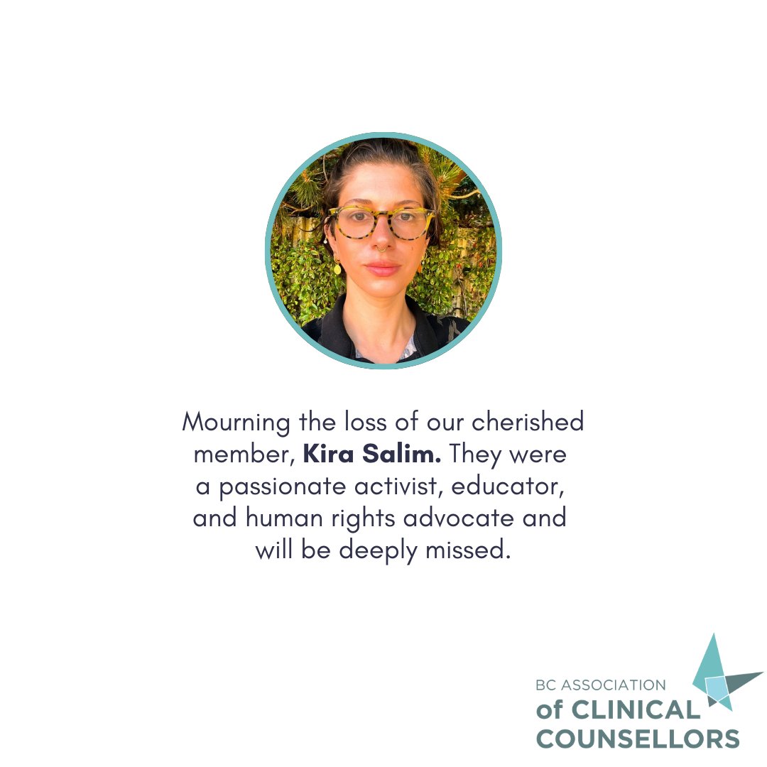 bccounsellors's tweet image. As Mental Health Week begins today, we could like to pause to acknowledge the loss of one of our own - Kira Salim, who was a victim of the April 26 tragedy at the Lapu Lapu Festival in Vancouver. We miss you, Kira.
#MentalHealthWeek #MentalHealth