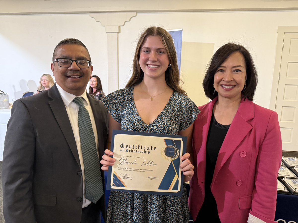 4 Kern County students -  Joseph Bassilious, Amelie Helman, Zaley Manning, Brooke Tallon - were awarded scholarships during Region XI’s Awards Ceremony, 5/1 at Hodel’s in Bakersfield. #WestKernACSA <a href="/ACSA_info/">ACSA</a>