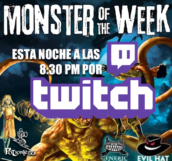 PotionlessMX's tweet photo. No se pierdan esta noche la segunda sesion de #MonsterOfTheWeek, en nuestro canal de twitch!!!
https://t.co/t70N222902 https://t.co/dR6c6R8HcS