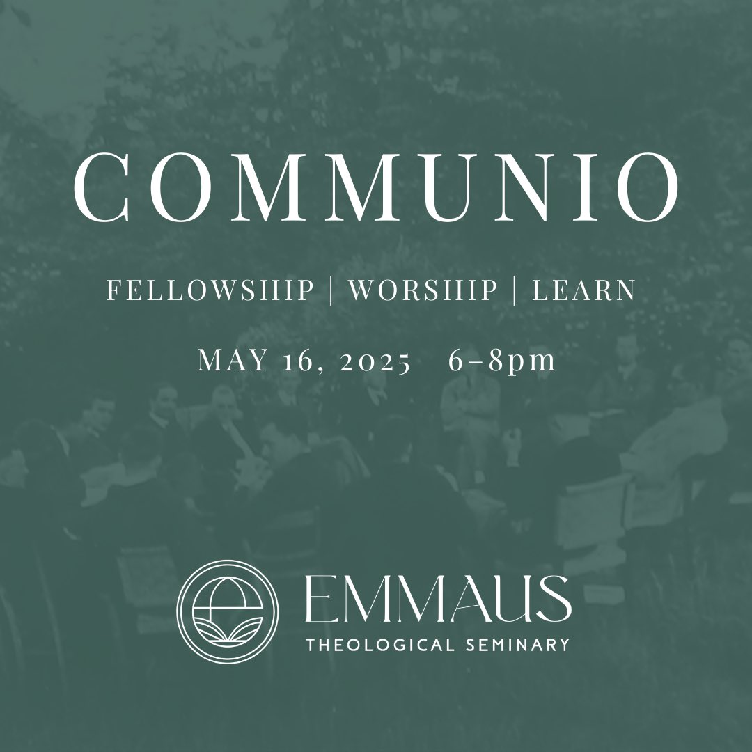 Emmaus Theological Seminary tweet media