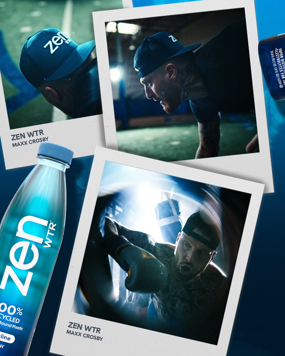 drinkzenwtr's tweet photo. Discipline. Focus. Recovery. @CrosbyMaxx stays in his zone with ultra-pure, vapor-distilled ZenWTR💧

Shop now at https://t.co/PGKt4x2yaF https://t.co/QvSChqTzh3