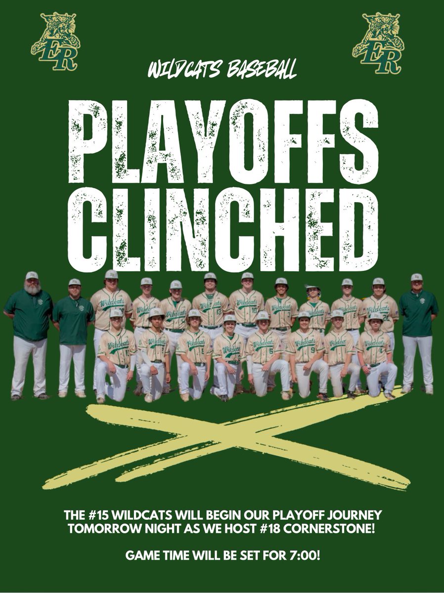 Round ONE in Ramseur tomorrow night! 

GO CATS!