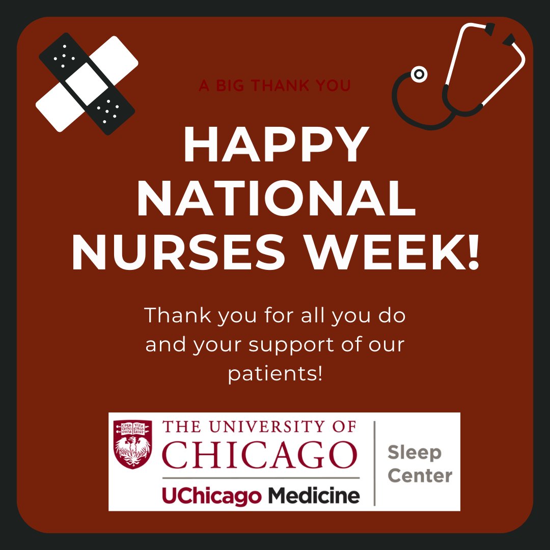 Tomorrow marks the start of #NationalNursesWeek! This week, we celebrate the hard work and dedication of nurses across our sleep labs and clinics. They are a vital part of our care team and we would be nowhere without them! #NursesWeek2025 #ThePowerOfNurses #ThankANurse
