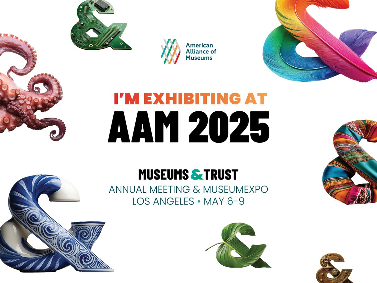 Cuseum (@cuseum) on Twitter photo We're excited to be in AAM 2025 (<a href="/AAMers/">American Alliance of Museums</a>). Find us at Booth #1215 at the LA Convention Center
π€ Also, join us for our session: "Empowering Visitor Engagement: The Role of Loyalty Programs in Museums"
ποΈ Friday, May 9
π 3:30β3:55 PM
π Loc: 410, LA Convention Center
#AAM2025 We're excited to be in AAM 2025 (<a href="/AAMers/">American Alliance of Museums</a>). Find us at Booth #1215 at the LA Convention Center
π€ Also, join us for our session: "Empowering Visitor Engagement: The Role of Loyalty Programs in Museums"
ποΈ Friday, May 9
π 3:30β3:55 PM
π Loc: 410, LA Convention Center
#AAM2025