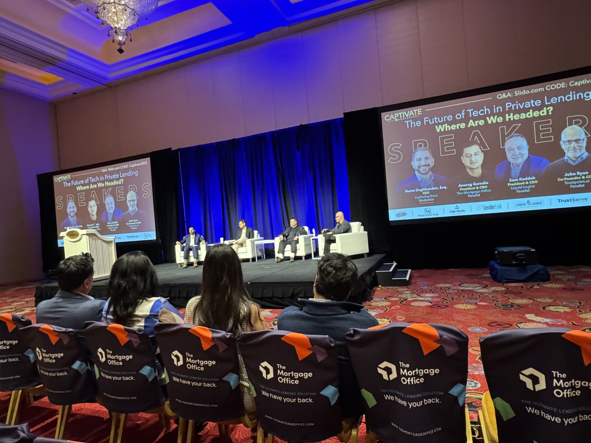 TMOsoftware's tweet image. What an incredible time at #Captivate2025! The Mortgage Office team loved reconnecting with familiar faces and making new connections across the private lending community. Thank you to Geraci and everyone who joined us for the conversations, connections, and fun!