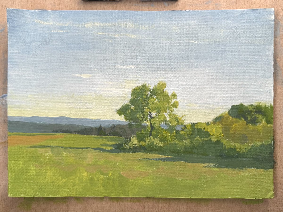 Gouache pleinair from last week