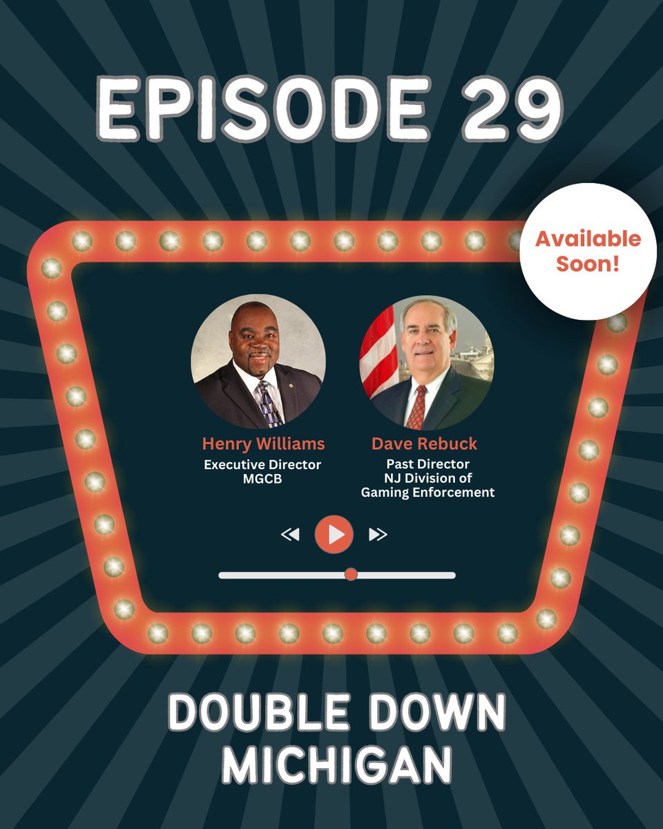 The May episode of the Double Down Michigan podcast features David Rebuck, former Director of the New Jersey Division of Gaming Enforcement, as he reflects on his remarkable 36-year career in gaming regulation. From launching internet gambling to leading the national push for