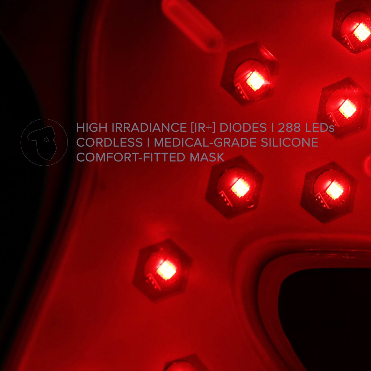GOAskincare's tweet photo. Meet the ExoMask: GOA’s non‑invasive light therapy mask. 288 medical‑grade LEDs (460/630/850 nm) amplify Purifying Cleanser &amp; Collagen + Control Serum for accelerated repair in 5–15 min sessions. Presale May 19 → #SkinTech #pbm  #redlightmask https://t.co/nYgQdK7Ail