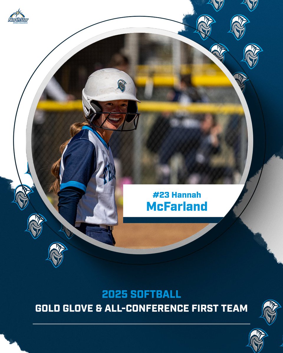 DSU Softball (@dsusoftball) on Twitter photo Gold Glove 🥎 and All-Conference First Team honors for DSU CF Hannah McFarland! Her 3rd straight All-Conference nod, 23 SB (2nd in NSAA), .346 AVG, and .444 OBP lead the Trojans. Congrats, Hannah! 🏅
#DSUSoftball #GoldGlove #AllConference Gold Glove 🥎 and All-Conference First Team honors for DSU CF Hannah McFarland! Her 3rd straight All-Conference nod, 23 SB (2nd in NSAA), .346 AVG, and .444 OBP lead the Trojans. Congrats, Hannah! 🏅
#DSUSoftball #GoldGlove #AllConference