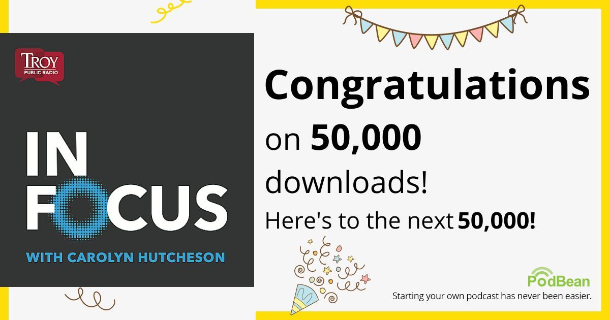 Congratulations to Carolyn Hutcheson and In Focus for reaching 50,000 podcast downloads! You can listen to all of In Focus on the NPR app or wherever you get your podcasts.

npr.org/podcasts/94627…