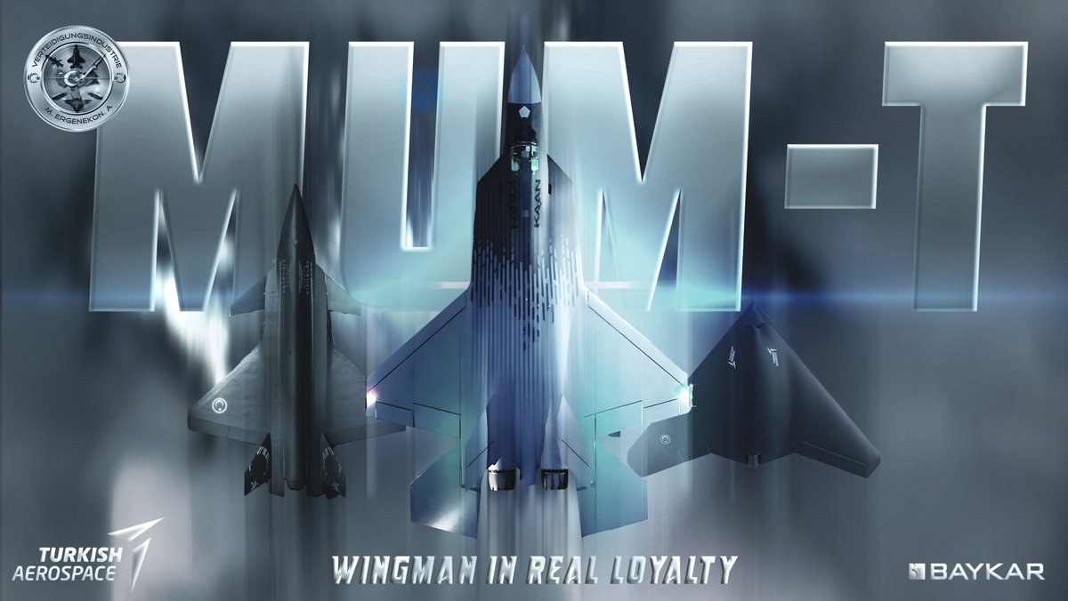 denizaltici's tweet image. TUSAS-Geschäftsführer Dr. Mehmet Demiroglu:
KAAN wird Anka-3 und Kizilelma neben sich haben. 

Somit wird KAAN Fähigkeiten haben die erst Kampfjets der 6.Generation zugeschrieben werden." (MUM-T) #KAAN #KIZILELMA #ANKA3 #MUMT