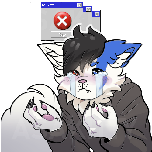 asakitty1's tweet photo. Sticker set created for @Chilling_Studio 's adorable sona! Thank you so much for commissioning me! <3 

#furry #furryart #anthro #anthroart #digitalart https://t.co/vdhjzdcLOz