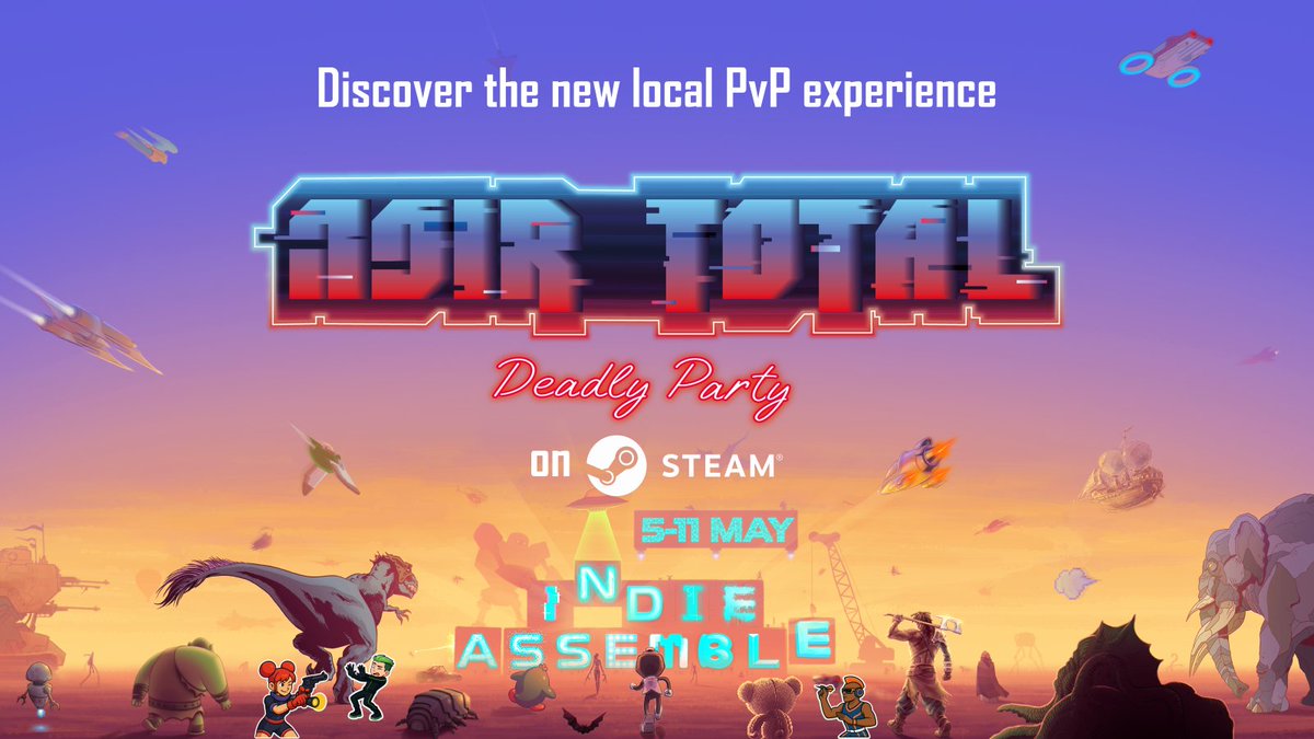 CopauGameDev's tweet image. The Indie Assemble festival will go live on Steam the 5 may and will feature Noir Total : Deadly Party ! 📷

You can learn more about this event here : excaliber.it/en/

#Noirtotal #indiegame #indieassemble