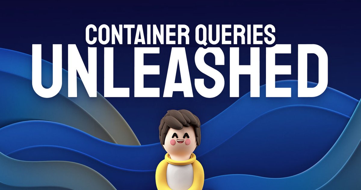 geekinccanada's tweet image. Container Queries Unleashed ow.ly/MPa850VjhJq #CSS #UserInterfaceDesign #ContainerQuery