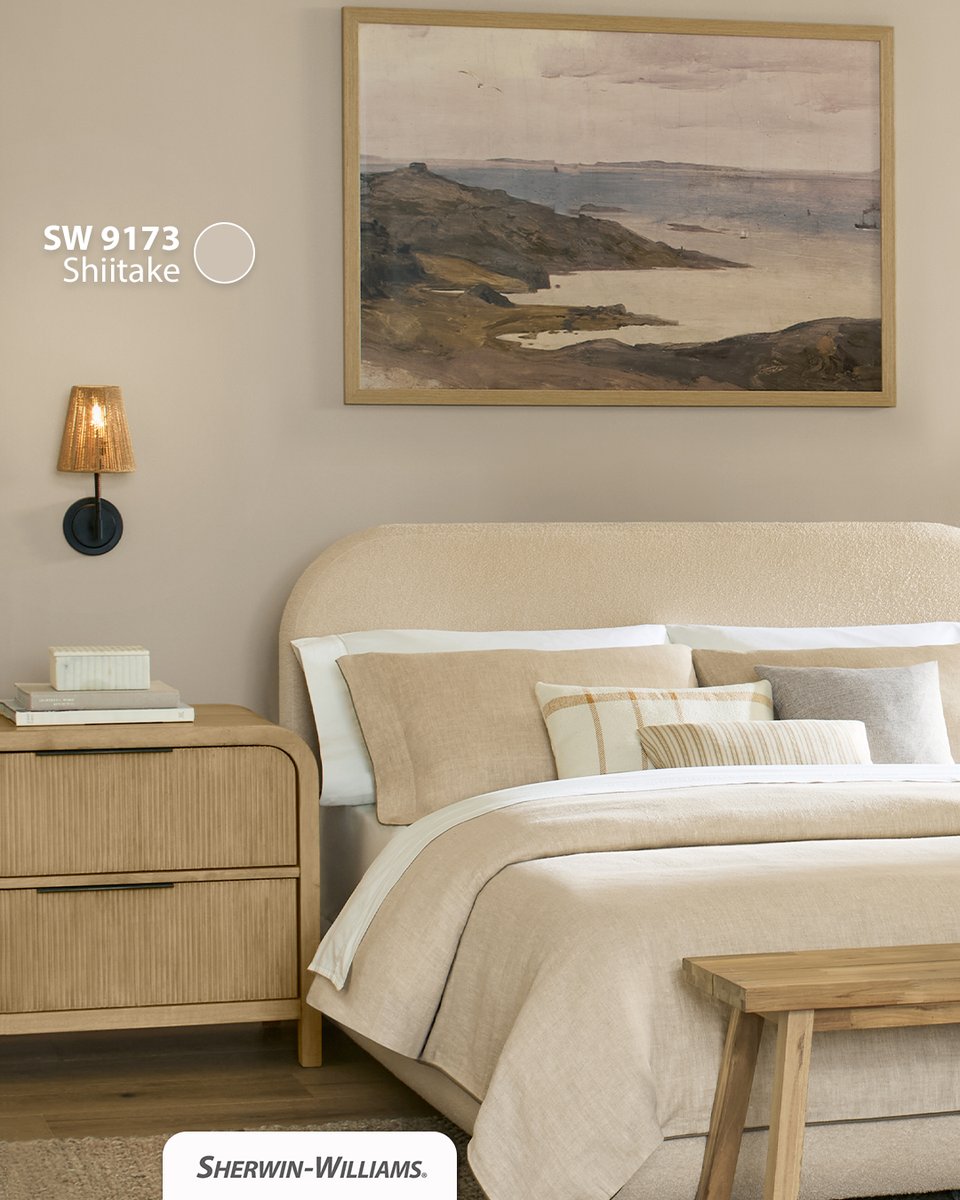 PreguntaSherwin's tweet image. Te presentamos nuestro Color del Mes de Mayo: SW 9173 Shiitake.
Un neutro cálido con base gris suave y un sutil toque terroso, que lo vuelve versátil y acogedor.
✨ Desliza e inspírate con estos ambientes para renovar tu próximo espacio.