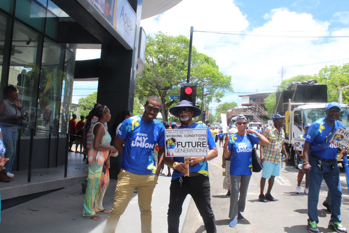 abwu268's tweet image. IN PICTURES: 2025 ABWU Labour Day Rally and March!✊🏾| Workers Demand ACTION💥on the Rising Cost of Living💰💲
#ABWU #CostOfLivingCrisis #workersday #LabourDay2025