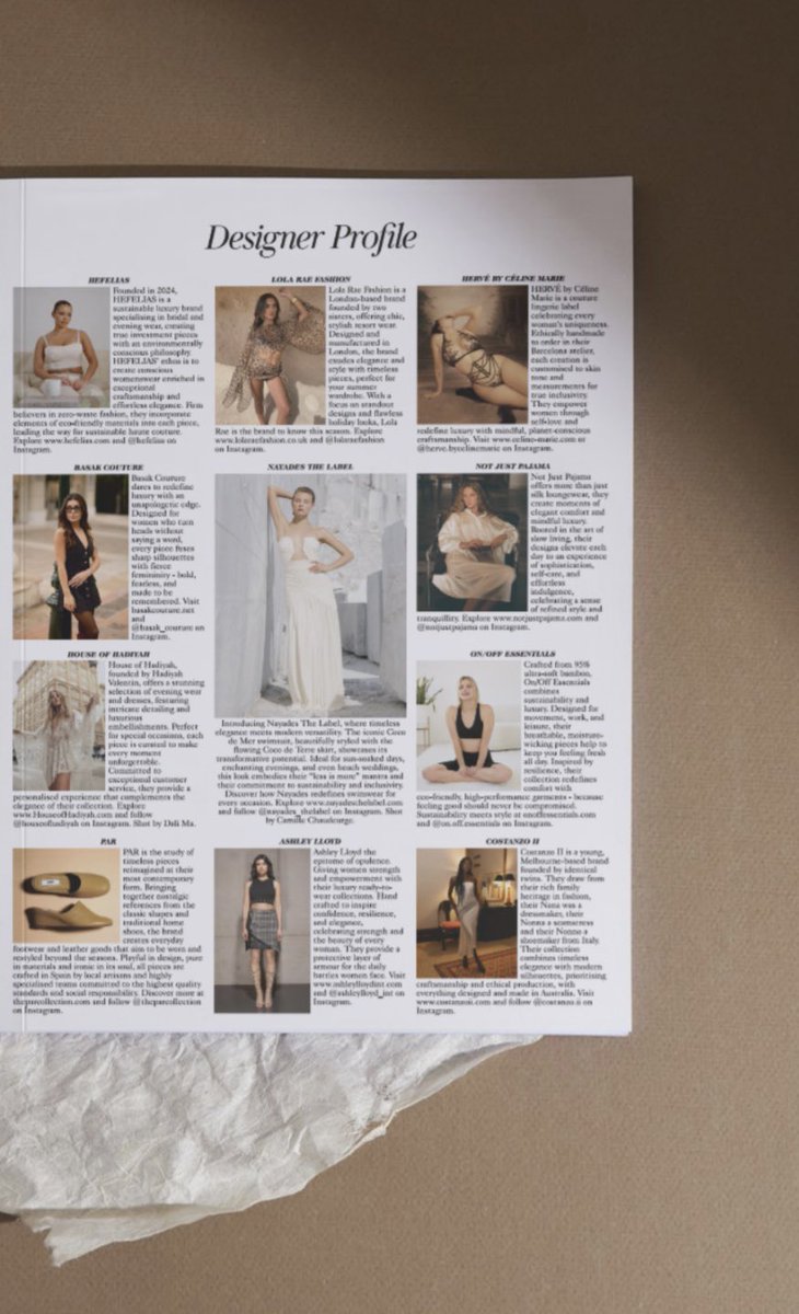 herve_bycm's tweet image. Latest feature in @BritishVogue 🖤
#designerspotlight #couturelingerie
