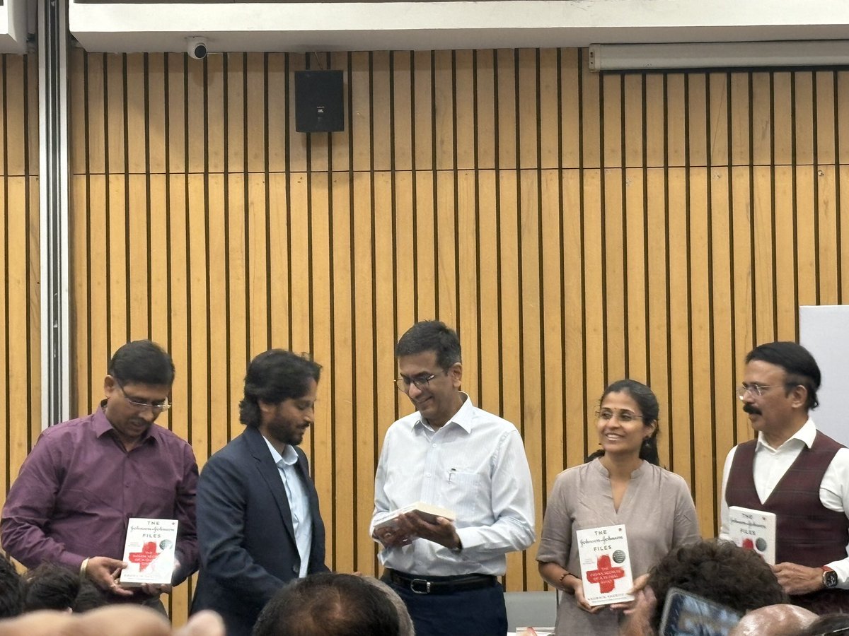 Launch of The Johnson &amp; Johnson Files .. book by <a href="/kaunain_s/">Kaunain Sheriff</a>