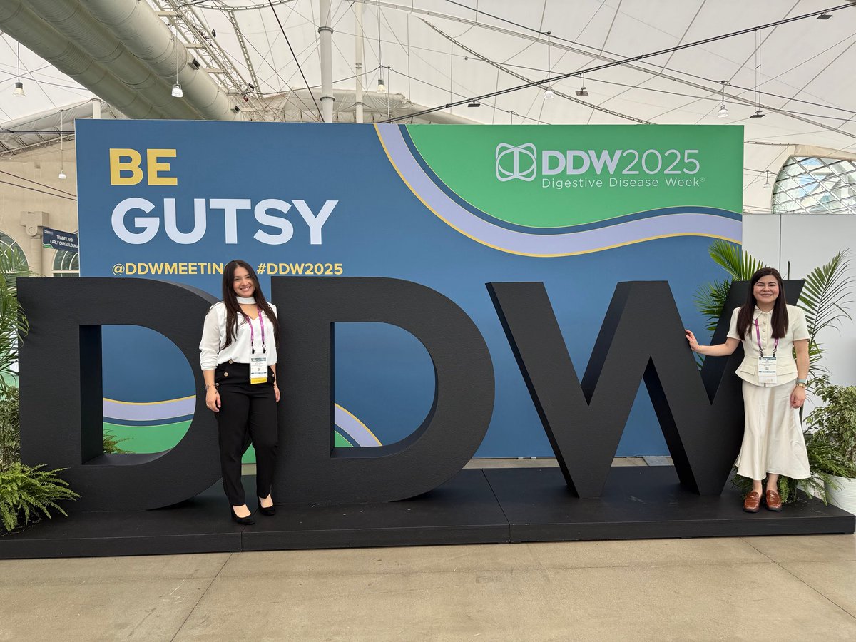 Ana Marenco Flores (@anamarencomd) on Twitter photo Back at @DDWmeeting for the second time, now as a speaker! Excited for insightful talks, poster sessions, and reconnecting with friends and colleagues. Grateful to be here with <a href="/NataliaRojasMD/">Natalia Rojas Amarís</a>! #DDW2025 #BEGUTSY #GITwitter Back at @DDWmeeting for the second time, now as a speaker! Excited for insightful talks, poster sessions, and reconnecting with friends and colleagues. Grateful to be here with <a href="/NataliaRojasMD/">Natalia Rojas Amarís</a>! #DDW2025 #BEGUTSY #GITwitter