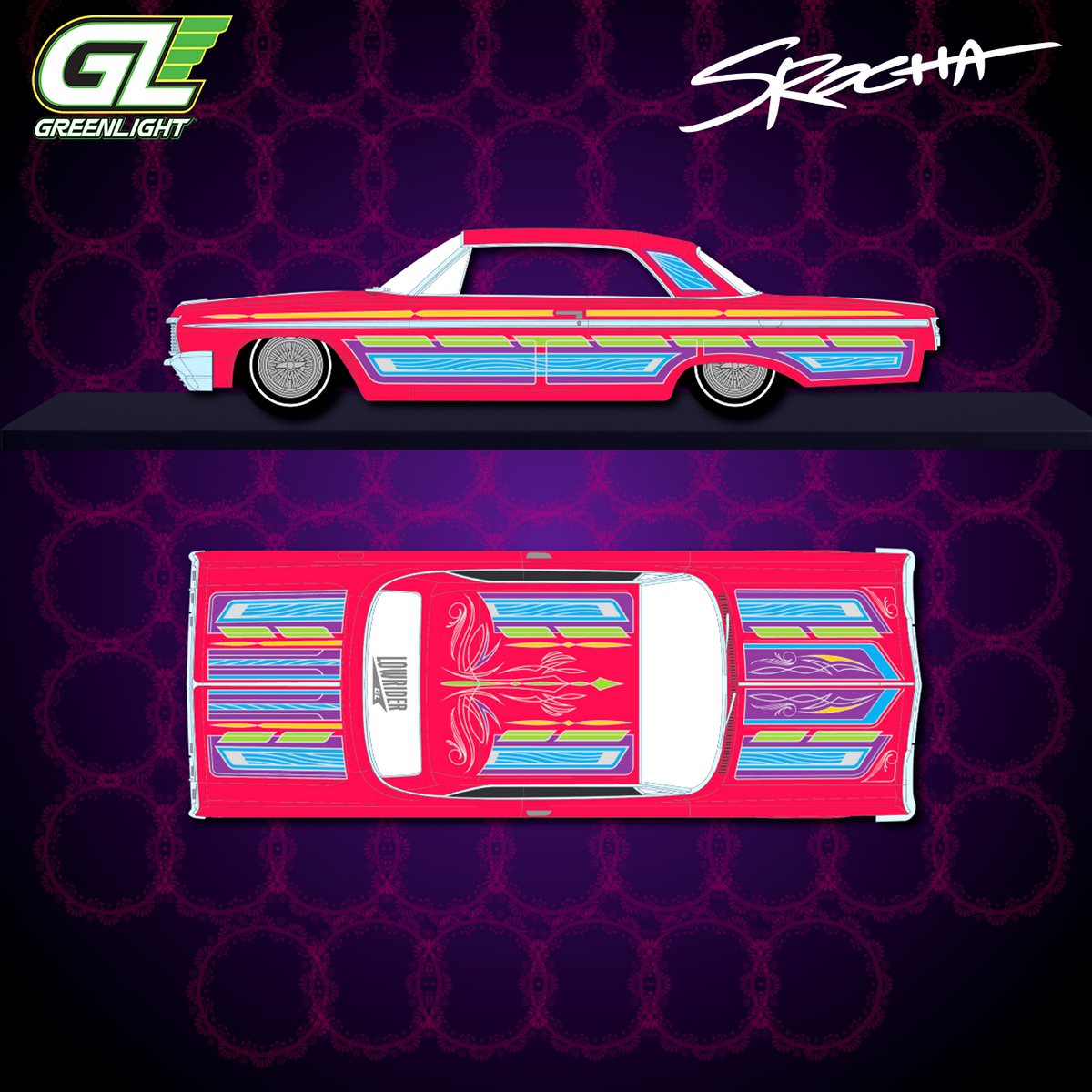 GLCollectibles's tweet image. Happy Cinco De Mayo! We have exciting collaboration news! Check out these beautiful Lowriders created by the illustrious Sergio Rocha &amp; follow us along for more updates on its journey to your collection!
#HispanicHeritageMonth #DieCast #Lowriders #CincoDeMayo #explorepage