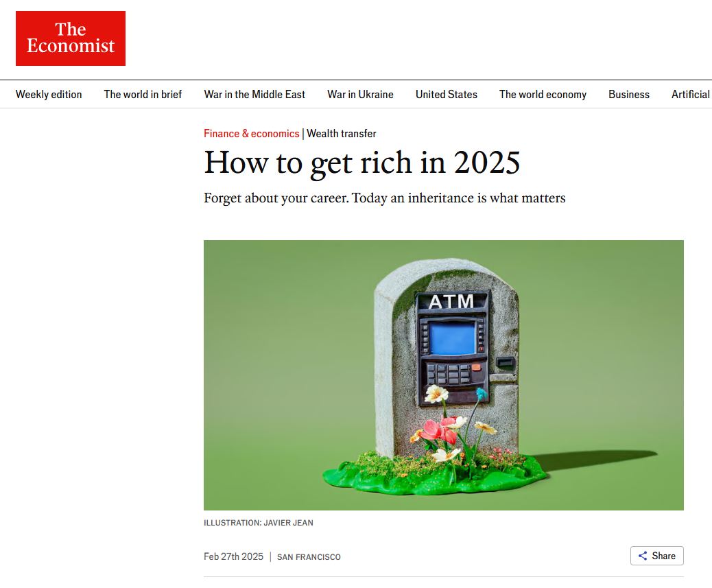 immaginare: 1) Molti dei trend positivi del dopo-guerra si sono esauriti o si stanno esaurendo, compresi i modelli politico-sociali che hanno fatto la fortuna del Paese 2) L'ascensore sociale che ha migliorato le condizioni di milioni di persone si è sostanzialmente

2/6