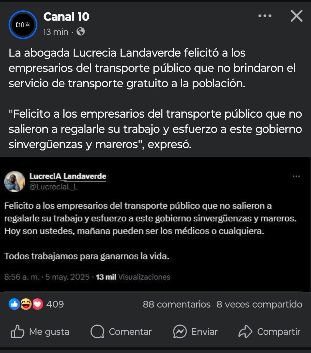 JAVIER150198's tweet photo. @LucreciaL_L @LucreciaL_L la están haciendo más famosa Licda. https://t.co/AkJ0dhyp7X