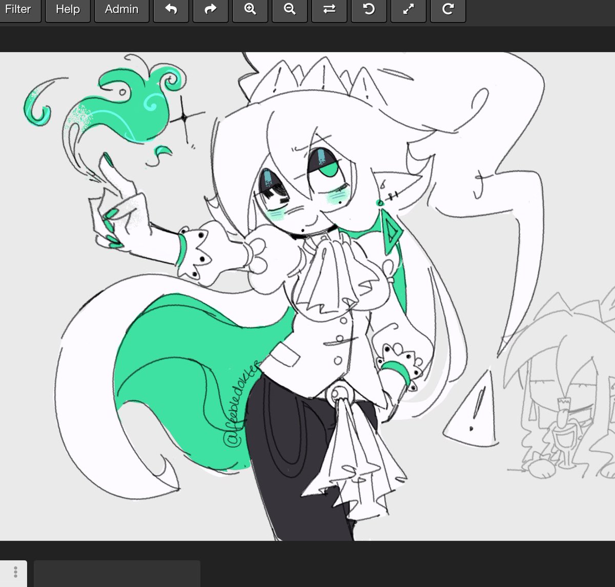 feebledokter's tweet image. Drew krishen on magma . com! ⚠️💚