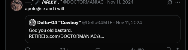 DOCTORMANlAC's tweet photo. @C0LDS0ULZ / YES...i was only using twt to check out fanarts tbh https://t.co/pURtn57D7K